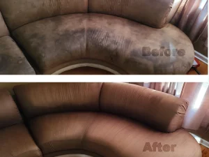 Sectional Before-After - Neptune Cleaning Inc