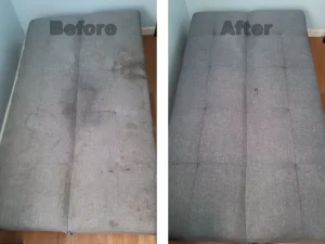 Upholstery Before-After - Neptune Cleaning Inc